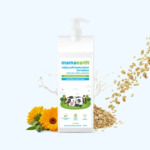 Mamaearth Milky Soft Body Lotion For Babies 400ml