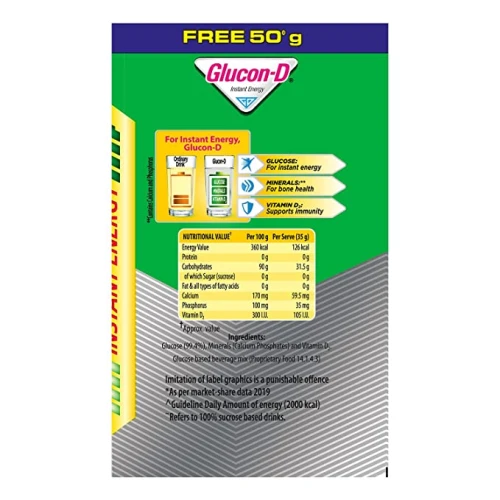 Dabur Glucose-D Powder 500g