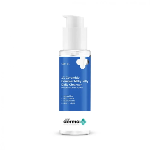 The Derma Co 1% Ceramide Complex Milky Jelly Daily Cleanser - 100ml
