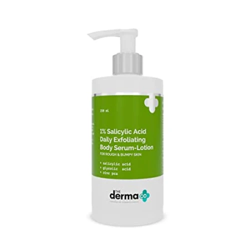 1% Salicylic Acid Daily Exfoliating Body Serum-Lotion For Rough & Bumpy Skin - 250 ml