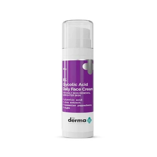 The Derma Co. 8% Glycolic Acid Daily Face Cream 30ml