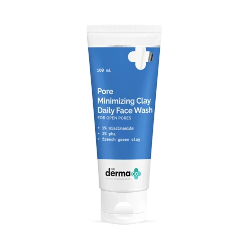 The Derma Co Pore Minimizing Clay Daily Face Wash - 100ml