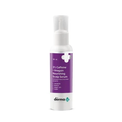 The Derma Co. 3% Caffeine + Anagain Nourishing Scalp Serum 50ml