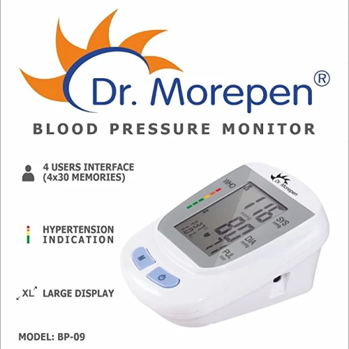 Dr. Morepen BP One BP09 Fully Automatic Blood Pressure Monitor