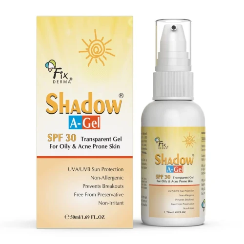 Fixderma Shadow Sunscreen A-Gel SPF 30 For Oily Skin - 50ml