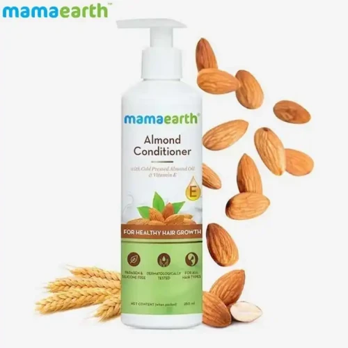Mamaearth Almond Conditioner With Almond Oil & Vitamin E for Healthy Hair Growth - 250 ml