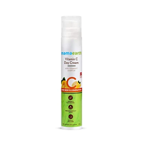 Mamaearth Vitamin C Day Cream For Face, with Vitamin C & SPF 20, for Skin Illumination - 50g