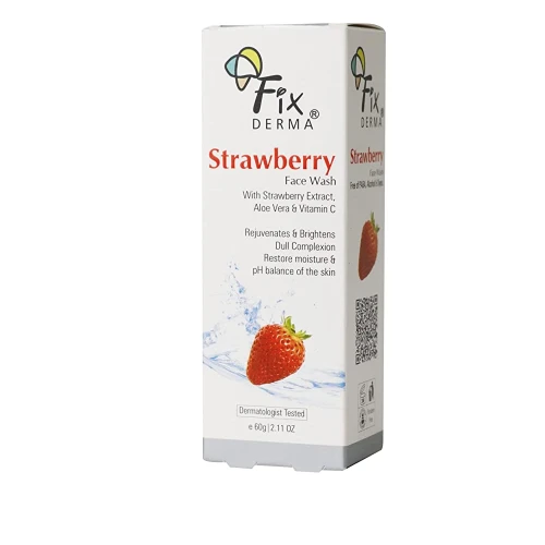 Fixderma vitamin C Strawberry facewash - 60g
