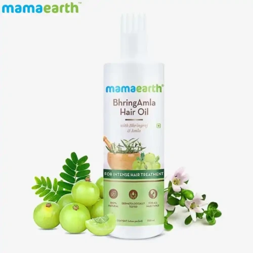 Mamaearth Bhring Amla Hair Oil With Bhringraj & Amla, 250ml