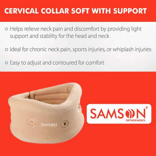 Samson Cervical Collar Soft with Support - L