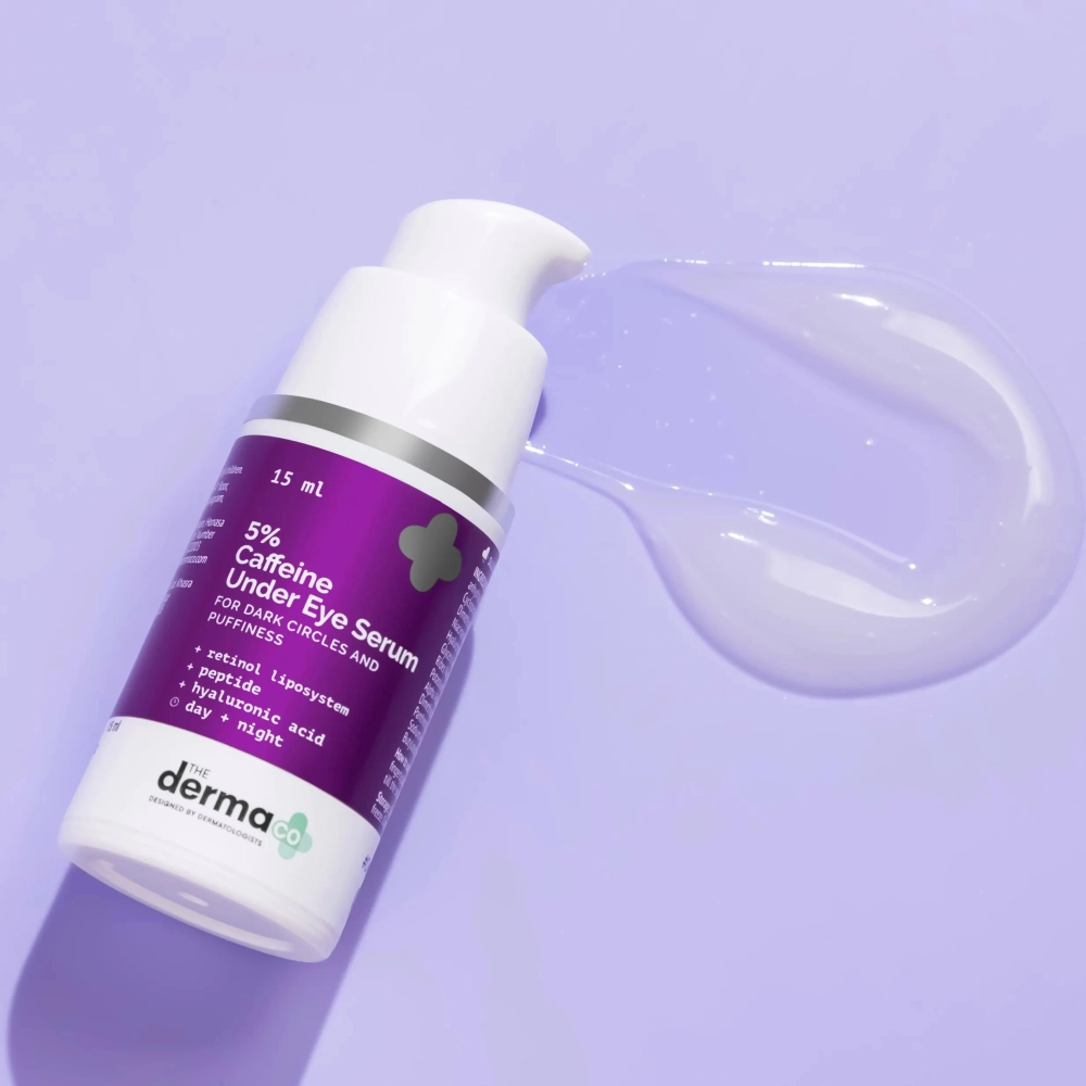 The Derma Co. 5% Caffeine Under Eye Serum For Dark Circles & Puffiness - 15ml