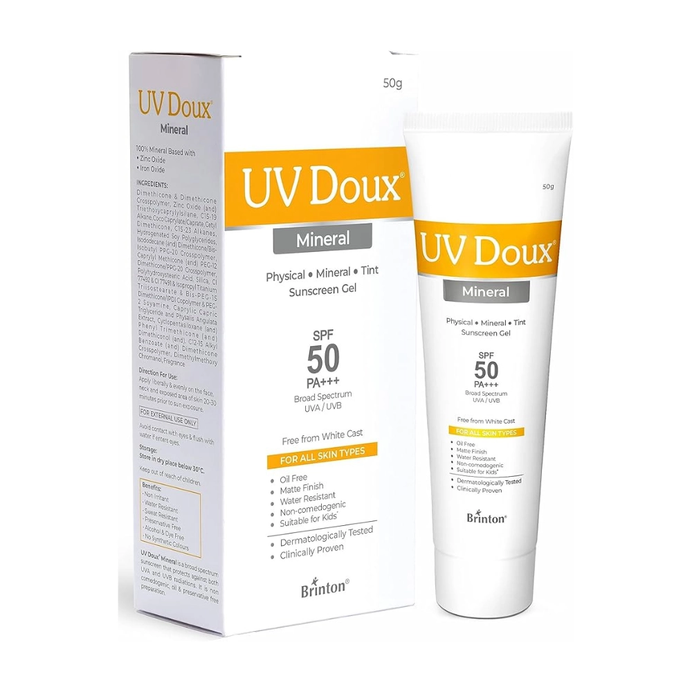 UV Doux Mineral SPF 50 - 50 gm Tube