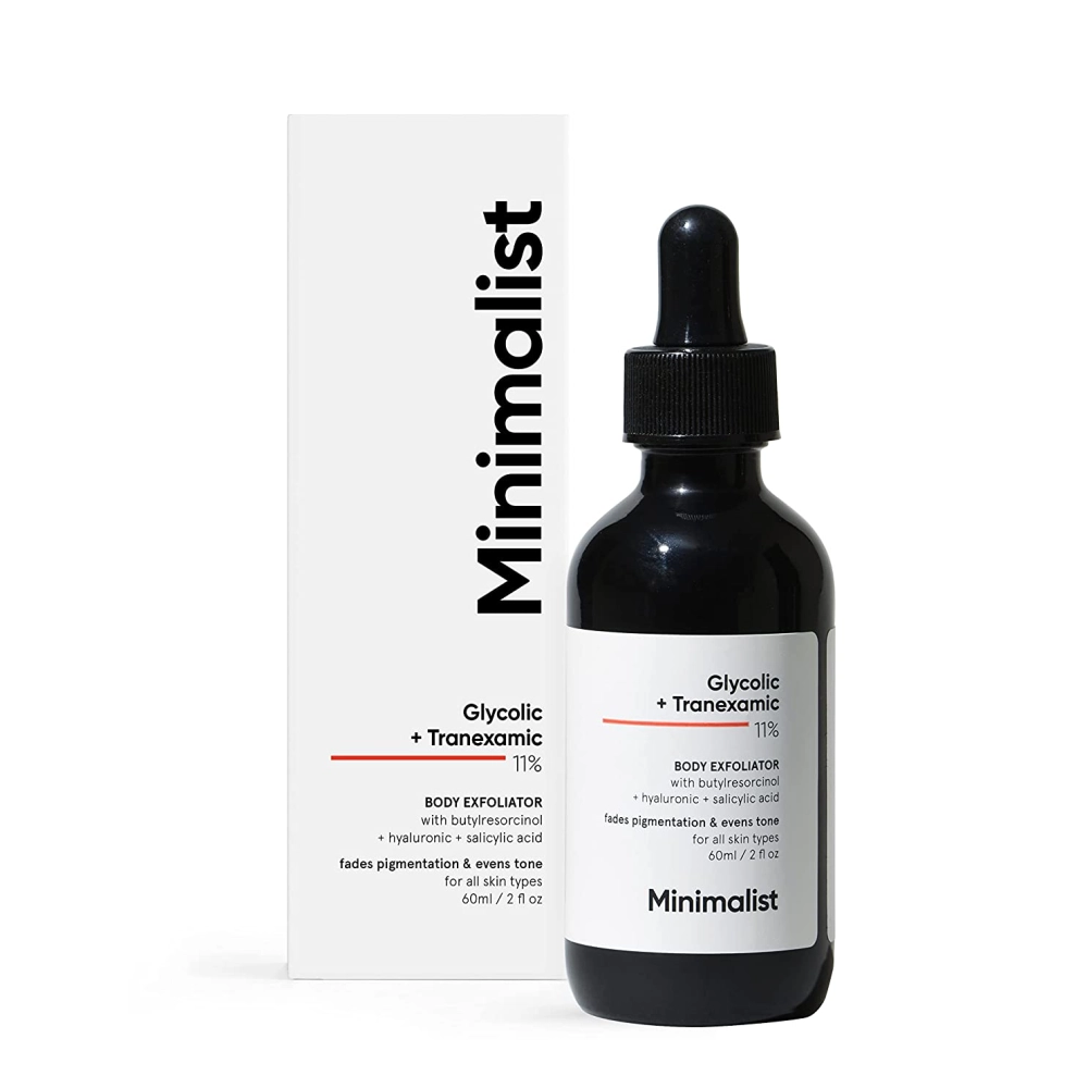 Minimalist 11% Glycolic Acid & Tranexamic Acid Exfoliator 60ml