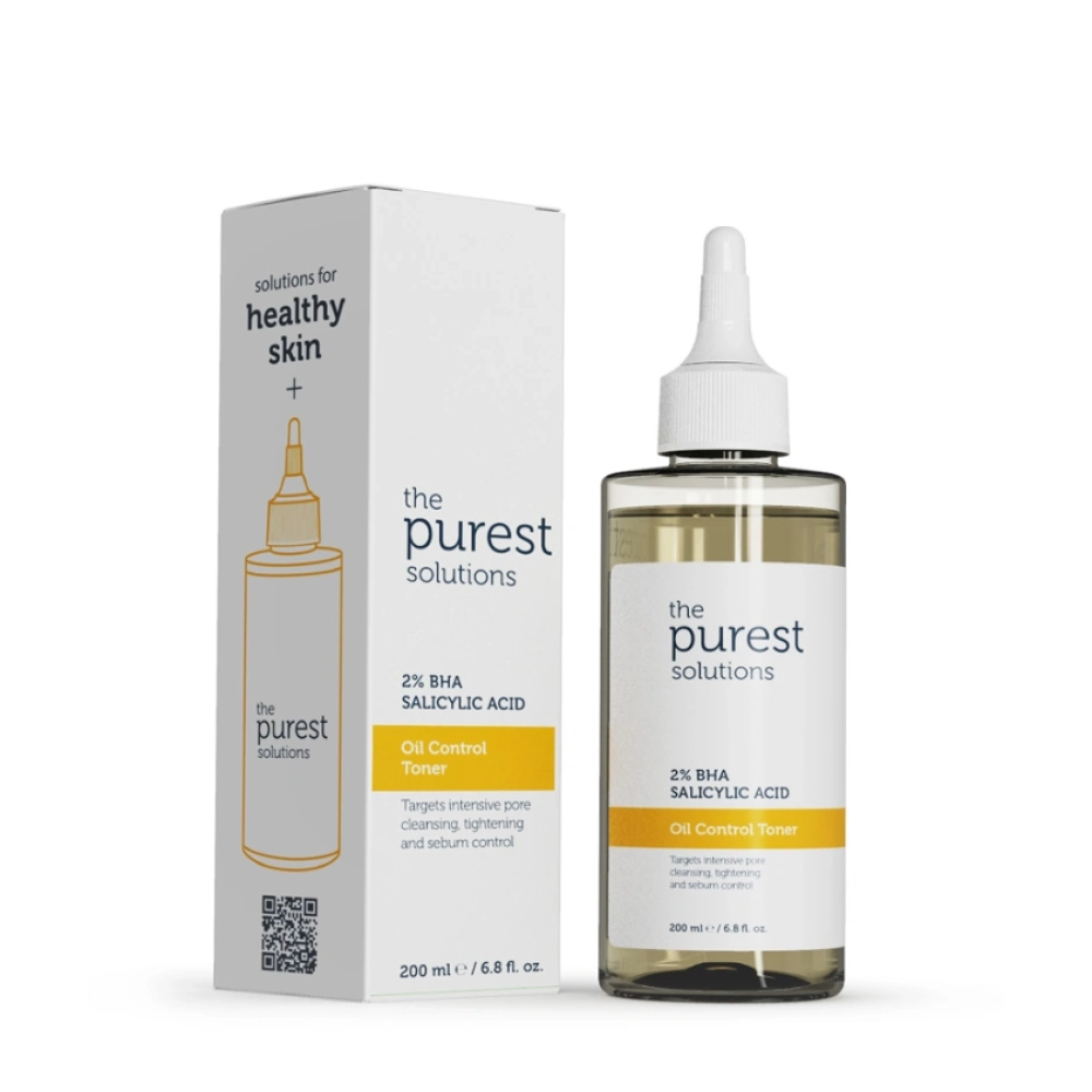 The Purest Solutions Oil Control Toner 2% BHA SALICYLIC ACID 200ml