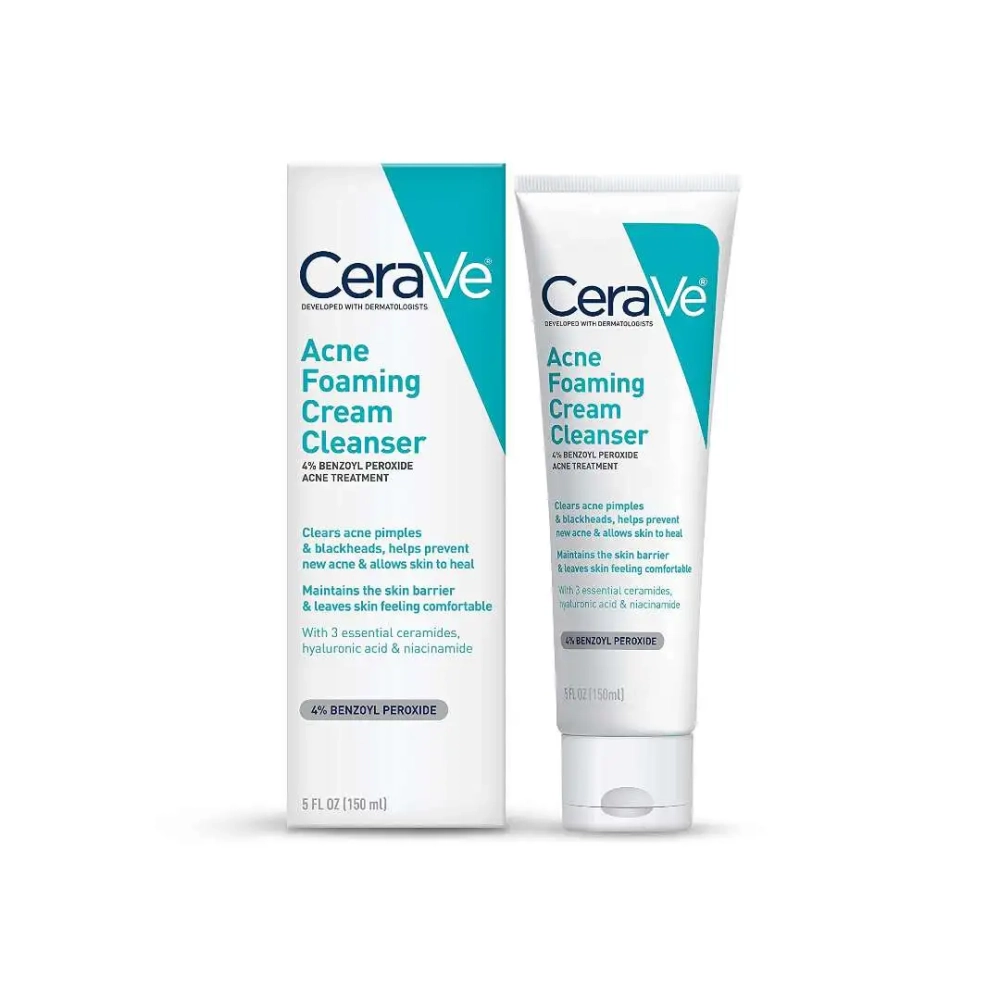 CeraVe Acne Foaming Cream Cleanser - 150ml
