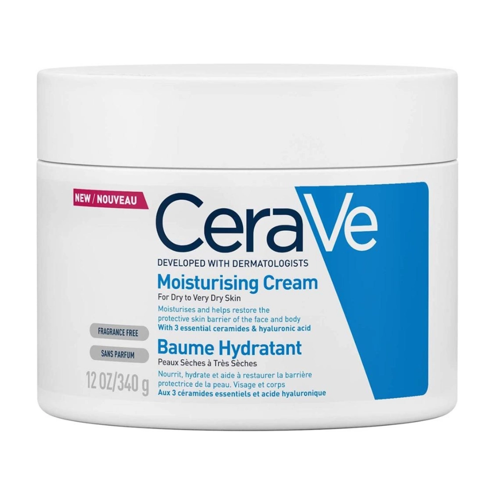 CeraVe Moisturizing Cream for Dry to Very Dry Skin - 340g