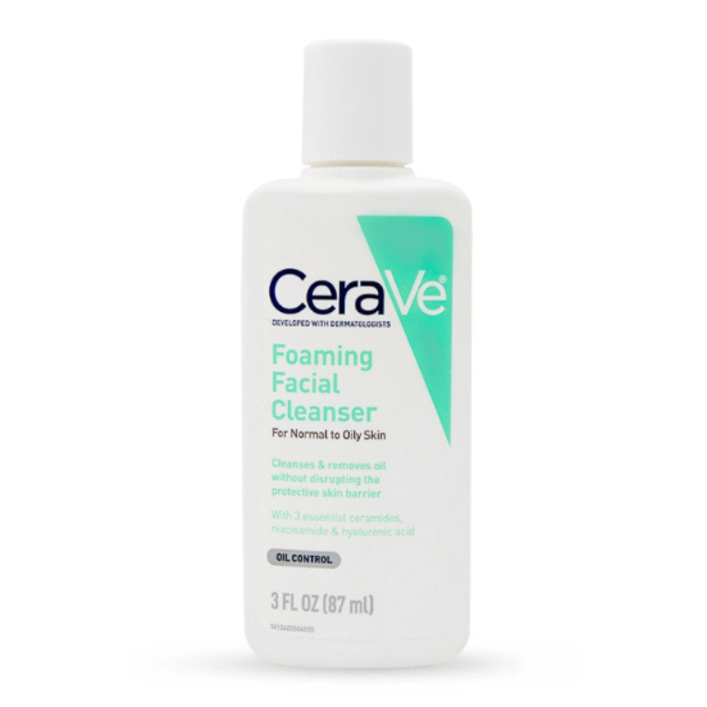 CeraVe Foaming Facial Cleanser for Normal to Oily Skin 87ml