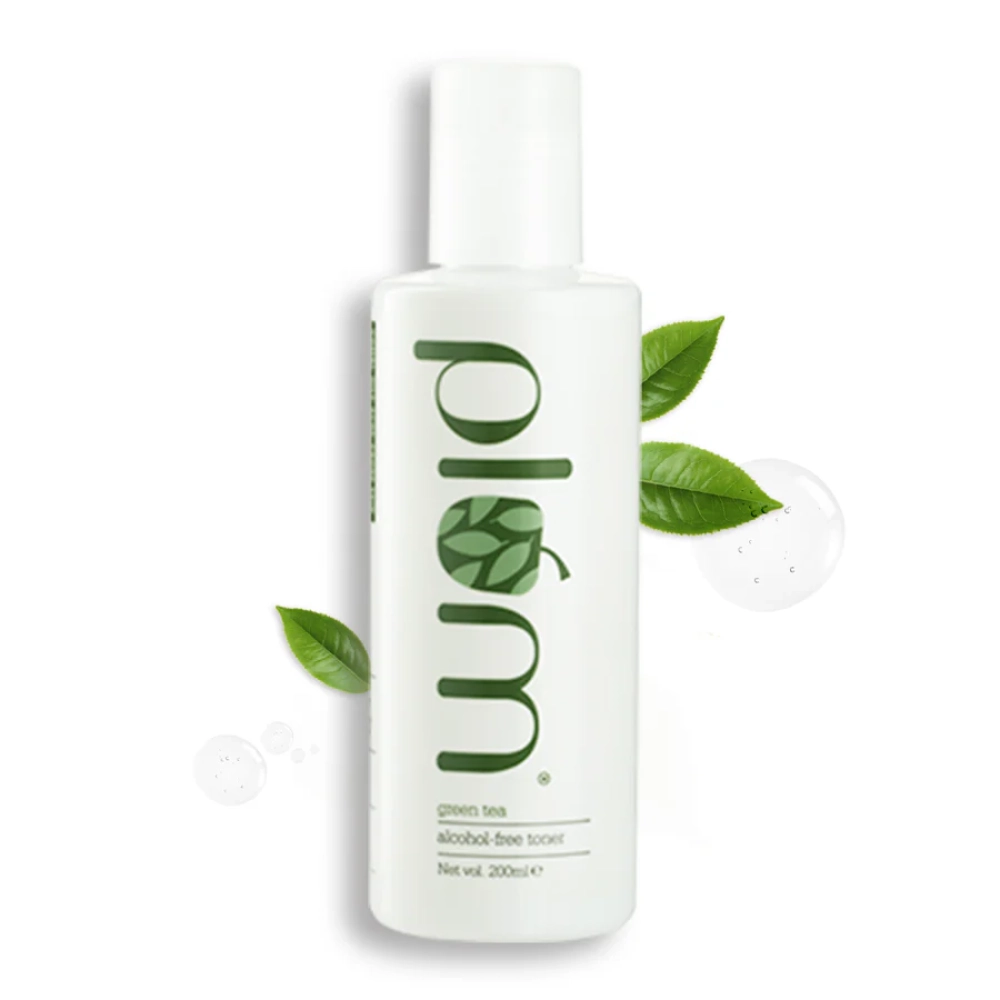 Plum Green Tea Toner with Glycolic Acid - Tightens Pores, Fights Pimples & Controls Oil Alcohol-Free