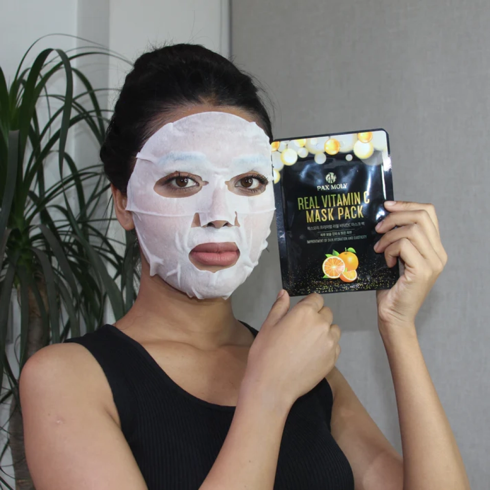 Pax Moly Real Vitamin C Sheet Mask Pack