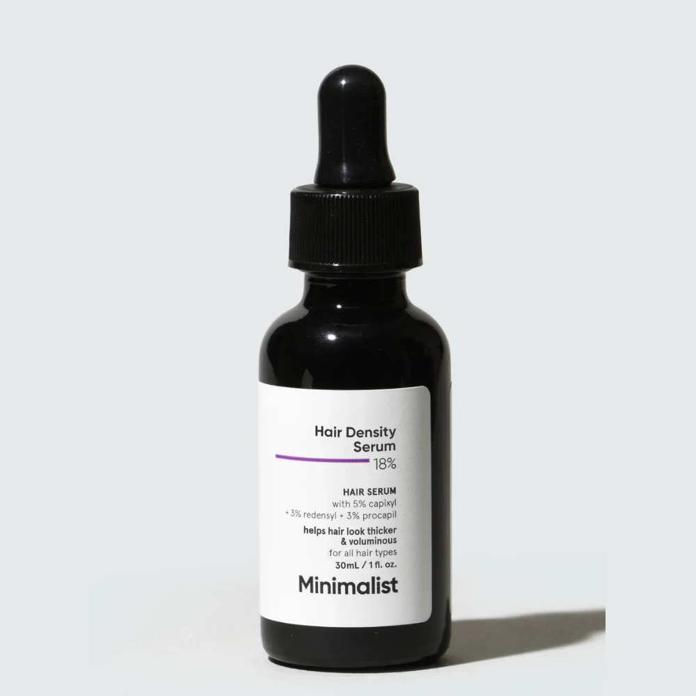 Minimalist Hair Density Serum 18% helps hair to thicker and voluminous 30ml