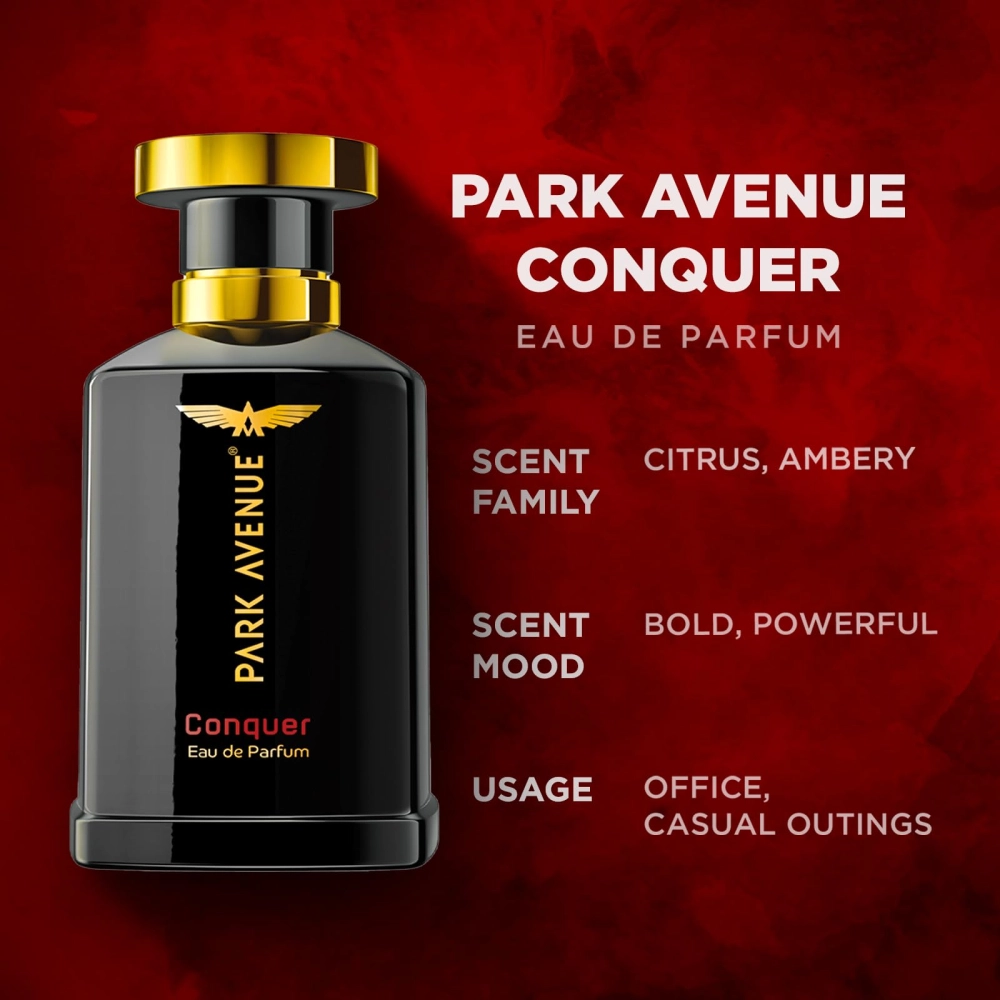Park Avenue Conquer Eau De Parfum For Men 100ml