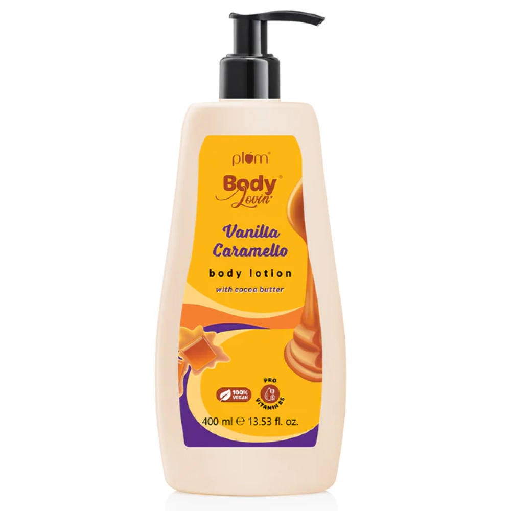 Plum Goodness Vanilla Caramello Body Lotion 400ml