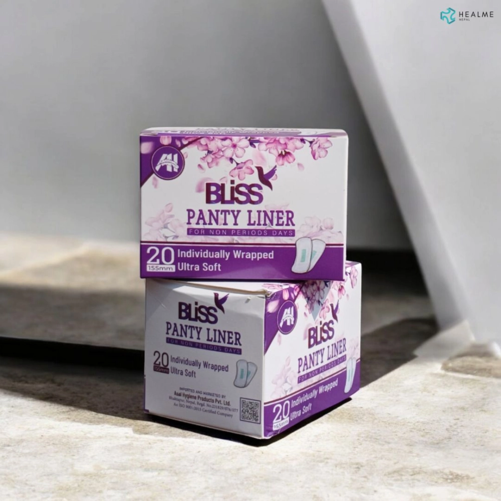 Bliss Panty Liner for Non Period Days Ultra Soft 155mm 20pc