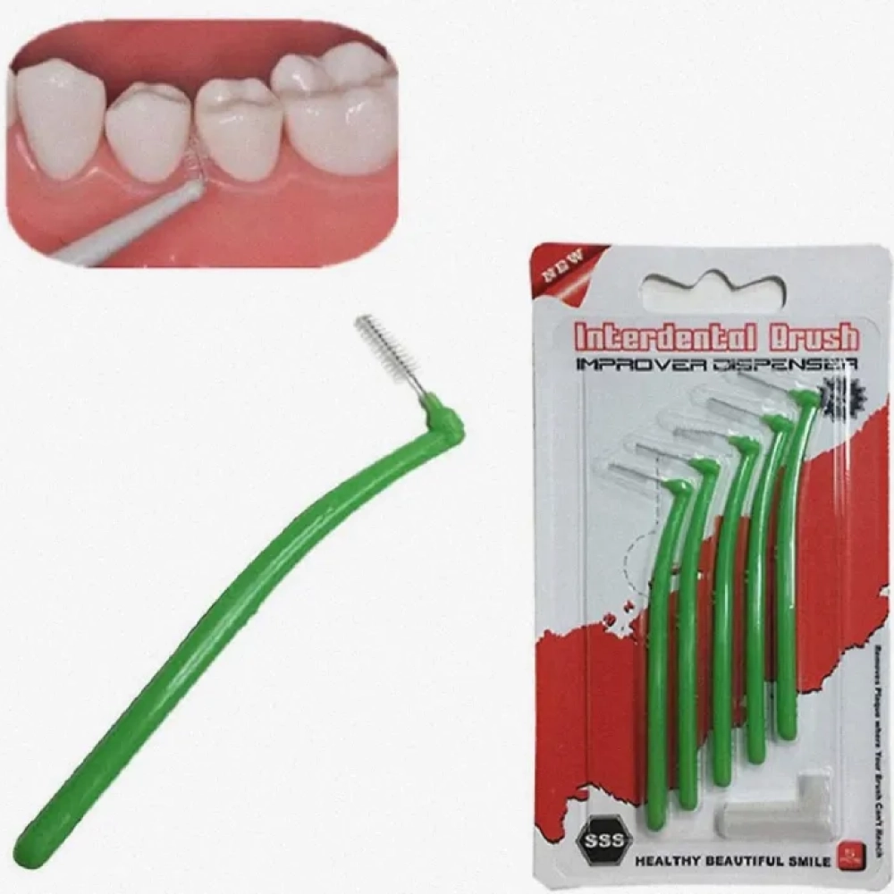 Dental Floss Interdental , Brush For Braces , Floss For Braces (Pack of 5)