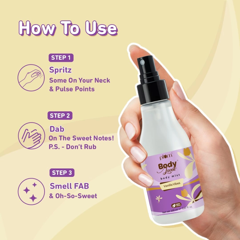 Plum BodyLovin Vanilla Vibes Body Mist 100ml