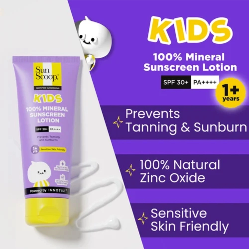 Sunscoop Kid's Mineral Sunscreen Lotion 75ml