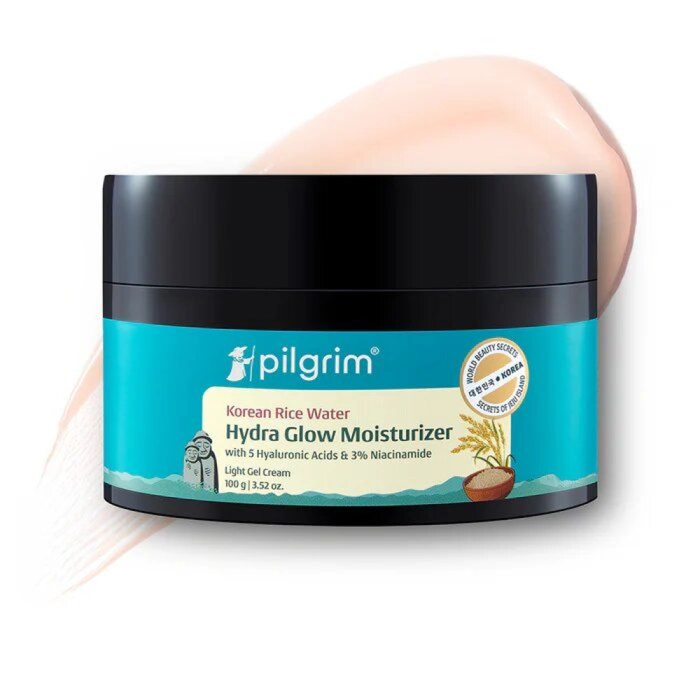 Pilgrim Korean Rice Water Hydra Glow Moisturizer - 100gm