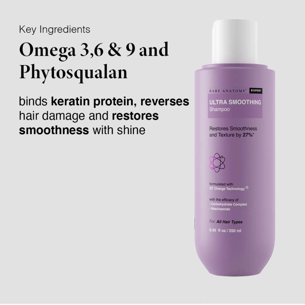 Bare Anatomy Ultra Smoothing Shampoo - 250ml