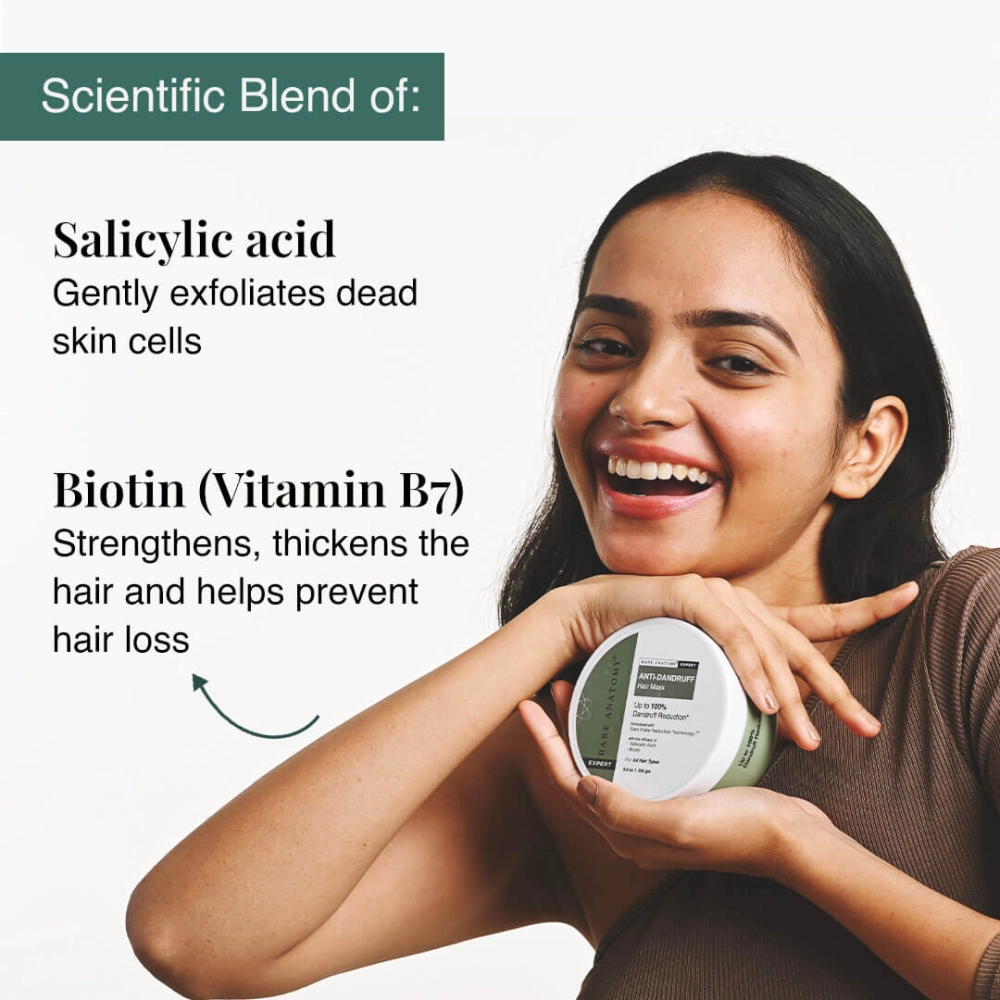 Bare Anatomy Anti Dandruff Hair Mask 250gm
